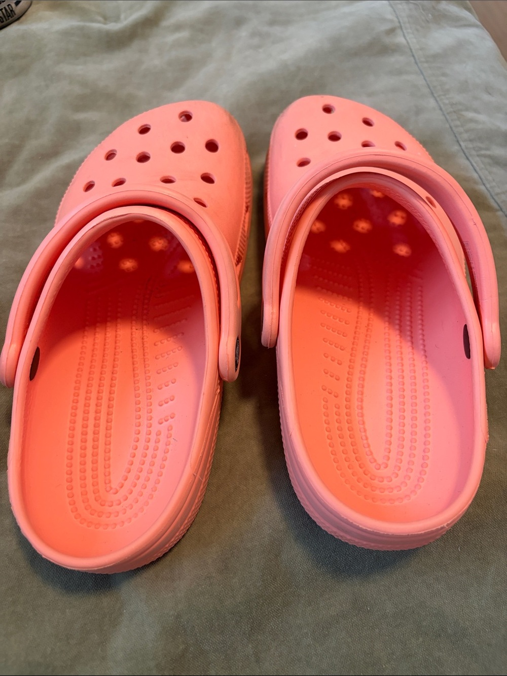 CROCS  Classic Clog in Orange - Picture 2 of 3